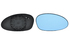 Стекло зеркала BMW 1, 3 сер. (E81, E87, E82, E90, E92) выпуклое, голубое, с подогревом правого