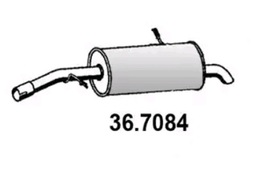 Глушитель PSA 207 1.4i 16V 90л с