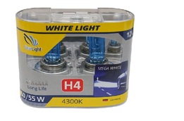 Лампа галогеновая 12V H4 60/55W 4300K к-т