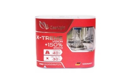 Лампа галогеновая 12V H4 55W X-tream Vision +150% (к-т 2 шт)