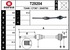 Полуось PSA C5 (X7) 1.6 THP 16v АКПП AT6 правая