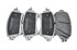 Колодки тормозные задние (дисковые) Audi A4, A5, A6, A7, A8, Q5, Q7, VW Touareg 16->