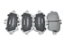 Колодки тормозные задние (дисковые) Mercedes A-class (W176), B-class (W246), CLA (C117), GLA (X156)