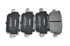 Колодки тормозные задние дисковые Ford Mondeo IV, Kuga, Galaxy 2.0-2.5, 1.8TDCi 06->