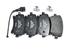 Колодки тормозные задние (дисковые) Audi A4, A6, A8, Q5, VW T5