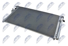 Радиатор кондиционера Hyundai Santa Fe 2.7i, 2.2 CRDi 06->