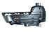 Решетка бампера переднего левая BMW X5  F15  08/13 ->