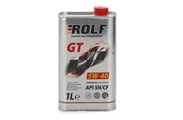 Масло моторное ROLF GT SAE 5W40 1 л