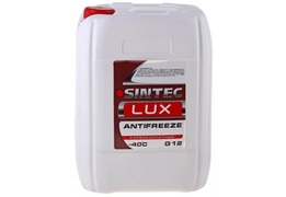 Антифриз SINTEC Lux G12 -40 красный 10 кг