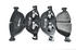 Колодки тормозные передние BMW X5 (E70, F15), X6 (E71, E72, F16) 5.0
